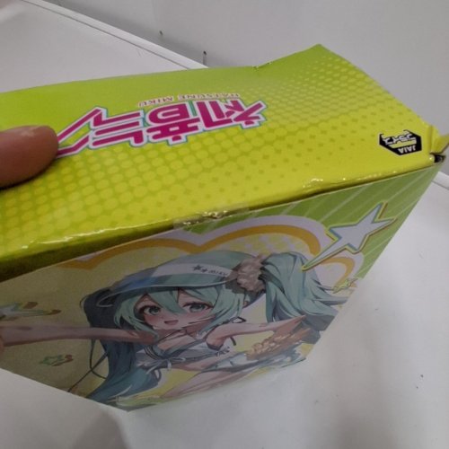 TAITO HATSUNE MIKU FASHION FIGURE UNIFORM ORIGINAL FIGURE VOCALOID - 7" - NORMAL COLOR VERSION (BLUE) image 4