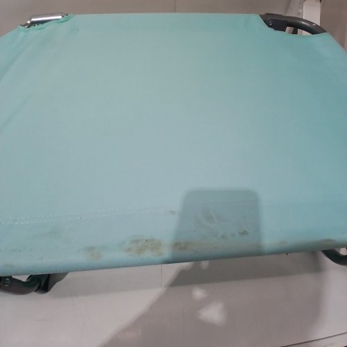 AMAZON BASICS OUTDOOR FOLDABLE LOUNGE CHAIR WITH MULTI-ANGLE BACKREST - TURQUOISE (MODEL: JC10160) image 3