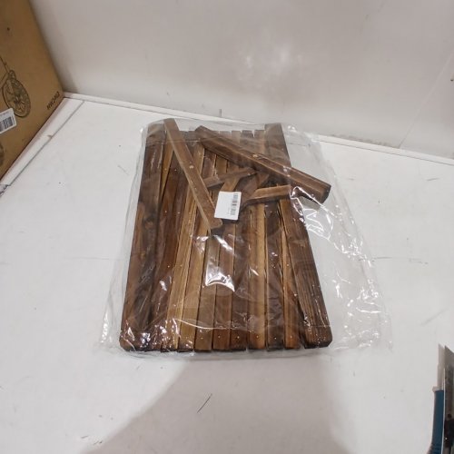 EXPANDABLE FENCE PRIVACY SCREEN - 55" X 12" - BROWN image 2