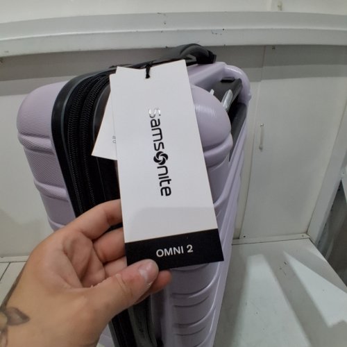 SAMSONITE OMNI 2 SPINNER CARRY ON SUITCASE - 20" - ICY LILAC (MODEL: 141130-8890) image 3