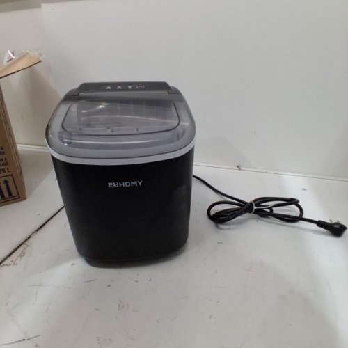 EUHOMY COUNTERTOP ICE MAKER MACHINE - MAKES 26LB/DAY - BLACK (MODEL: IM-06D / IM001-BBL-CAEH) image 3