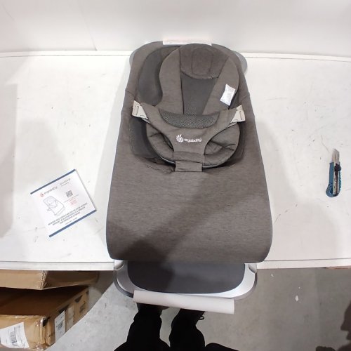 ERGOBABY EVOLVE 3-IN-1 ADJUSTABLE BOUNCER FOR NEWBORNS TO TODDLERS - UP TO 20LBS - CHARCOAL GREY image 2