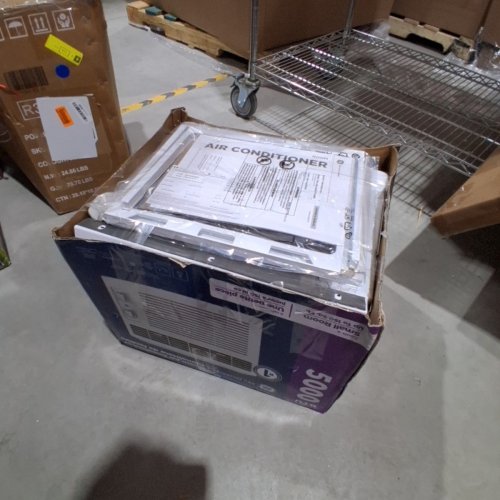 GE APPLIANCES MECHANICAL ROOM AIR CONDITIONER FOR SMALL ROOMS - 5000BTU - 150SQ. FT. (MODEL: AWAS05BWFC) image 5