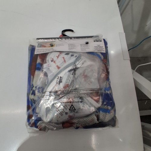 3PC RUBIES BOY'S ZOMBIE HOCKEY PLAYER COSTUME - SMALL (4-6) - BLUE, WHITE AND RED (STYLE: 1002663) image 3