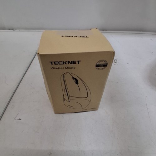 TECKNET RECHARGABLE WIRELESS ERGONOMIC BLUETOOTH VERTICAL MOUSE - BLACK - (MODEL:TK-MS007) image 6