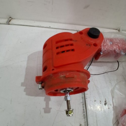 NATURALPOWEV BATTERY POWERED ELECTRIC CORDLESS 3 BLADE TYPE TELESCOPIC STRINGLESS WEED WACKER - 32" 46" - RED image 5