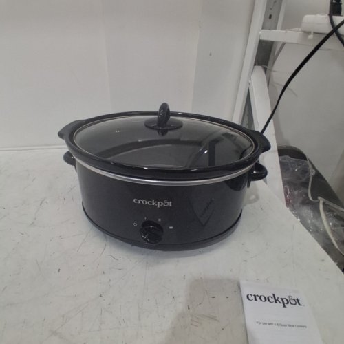 CROCK-POT SLOW COOKER CLASIC - 7QT- BLACK ( MODEL- SCV700-B-033-BR) image 4