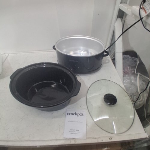 CROCK-POT SLOW COOKER CLASIC - 7QT- BLACK ( MODEL- SCV700-B-033-BR) image 5