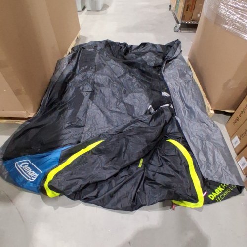 COLEMAN CAMPING TENT DARKROOM SKYDOME TENT - 8 PERSON - BLUE image 4