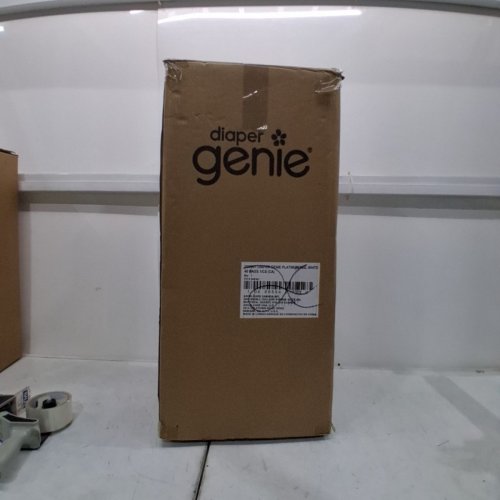 DIAPER GENIE PLATINUM DIAPER STAINLESS STEEL DIAPER PAIL- 27"- WHITE image 4