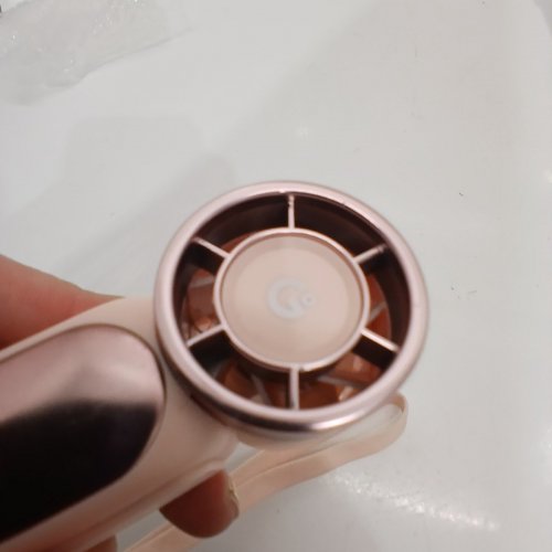 GAIATOP MINI HANDHELD FAN - 3000MAH, 16900 RPM - PINK (MODEL: HF-18) image 5