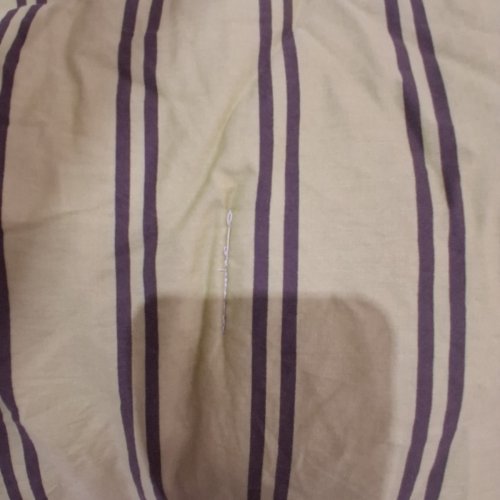 MIXINNI VINTAGE STRIPED COMFORTER SET - QUEEN - COMFORTER 90" X 90" - PILLOWCASES 20" X 26" - GREEN image 3
