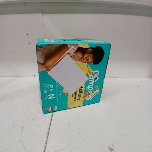 136PK PAMPERS SWADDLERS DIAPERS - NEWBORN SIZE image 2