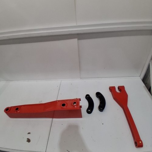 HEAVY STEEL QUICK ATTACH BOOM FIT MINI EXCAVATOR ARM EXTENSION - 26" - ORANGE image 3