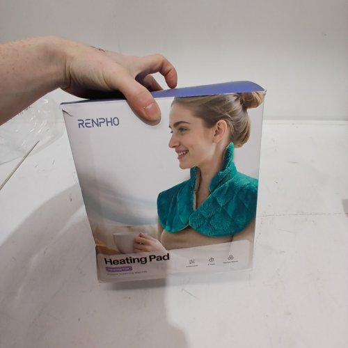 RENPHO GRAPHENE HEATING PADS ELECTRIC FOR NECK SHOULDER AND BACK - 19" X 24"; 120 V; 130W - TEAL (MODEL: R-HAP07) image 5