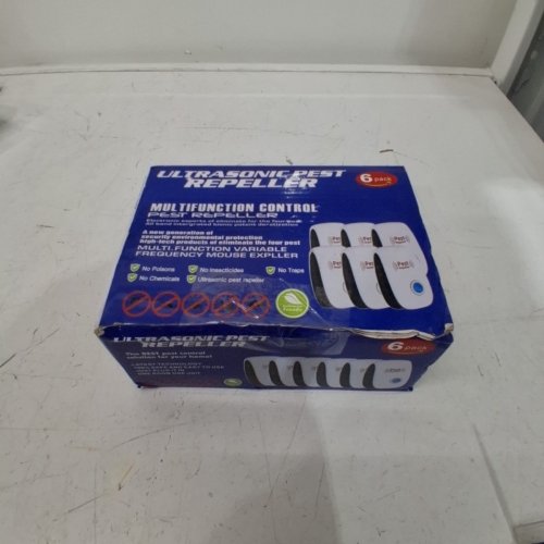 6PK ULTRASONIC PLUG IN PEST REPELLER - WHITE image 3
