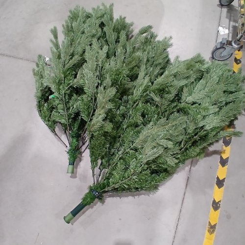 UNLIT FRASER FIR SLIM ARTIFICIAL CHRISTMAS TREE - 7.5FT - GREEN image 3