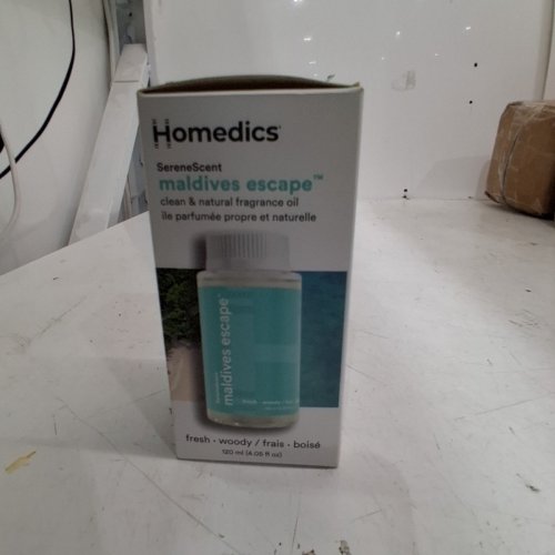 HOMEDICS SERENESCENT MALDIVES ESCAPE FRAGRANCE OIL - 120 ML (MODEL: ARMH-EO120MV) image 5
