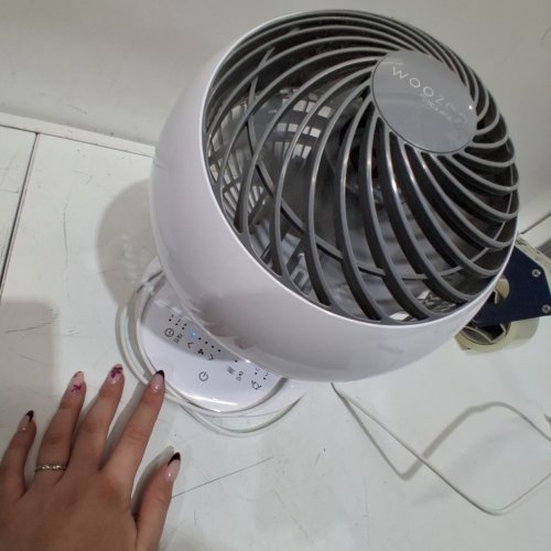 IRIS WOOZOO 5-SPEED OSCILLATING GLOBE FAN - 82FT RANGE - WHITE (MODEL: PCF-SC15T-CT/2354207) image 2