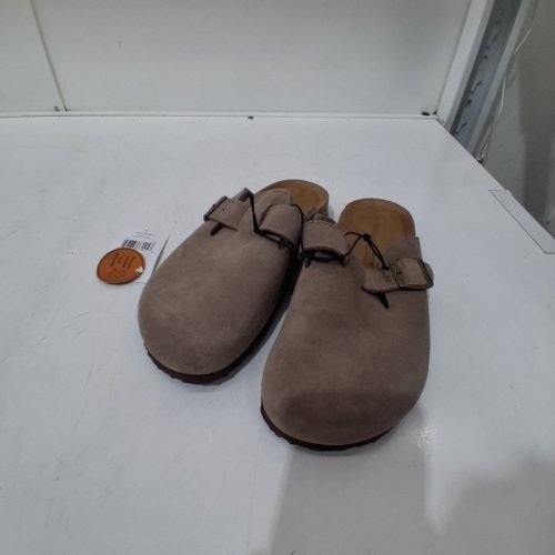 WOMEN'S GEORGE SLIP-ON CLOGS - 9 - TAUPE (MODEL: 22CLOGM26) image 3