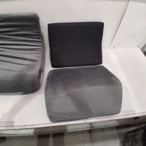 4PC GANAVER ORTHOPEDIC BED WEDGE FOAM PILLOWS FOR BACK, NECK & SHOULDER SUPPORT - GREY (MODEL: G26CAG01) image 4