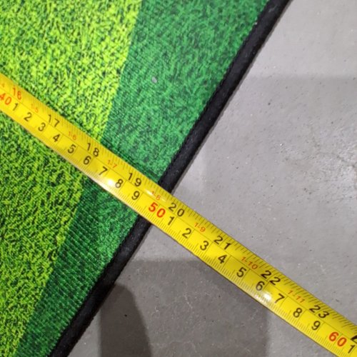 HI-SYINDY PRACTICE GOLF PUTTING MAT - 117" X 29" - GREEN image 5