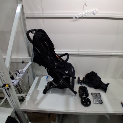 MAXI-COSI LARA ULTRA COMPACT FOLDABLE STROLLER - ESSENTIAL BLACK (MODEL: 01323CFNA) image 2