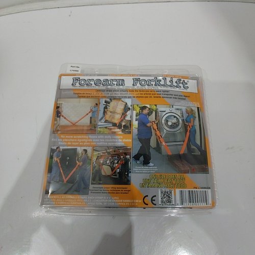 2PK FOREARM FORKLIFT MOVING CRADLE HARNESS SET - FOR ITEMS UP TO 317KG (700LBS) - ORANGE image 2