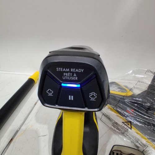 BISSELL 3-IN-1 POWERSTEAMER HEAVY DUTY STEAM MOP & HANDHELD CLEANER - GREY/YELLOW (MODEL: 2685B) image 2