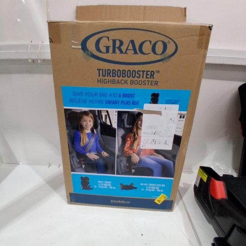 GRACO TURBOBOOSTER HIGHBACK BOOSTER SEAT, 2-IN-1 CONVERTIBLE CAR SEAT - FOR 40-100LBS - KAMRYN STYLE (MODEL: 2168325) image 5