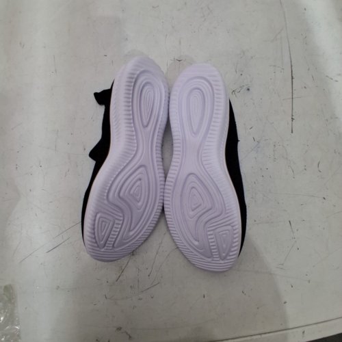 WOMeN'S KNIT LOAFER SNEAKERS MESH BREATHABLE SLIP ON - 7.5 - BLACK/WHITE image 3