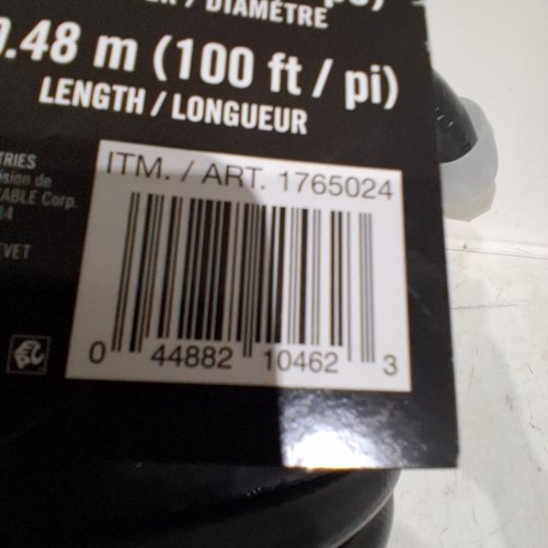 FLEXON FLEXTREME CONTRACTOR GRADE HOSE WITH GUARD & GRIP - 5/8" X 100FT - BLACK (MODEL: 1765024) image 2