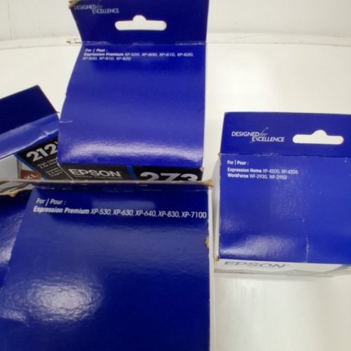 5 ASSORTED EPSON INK CARTRIDGES FOR VARIOUS PRINTERS - 212XL, 232XL, 273, 288, 410 image 5