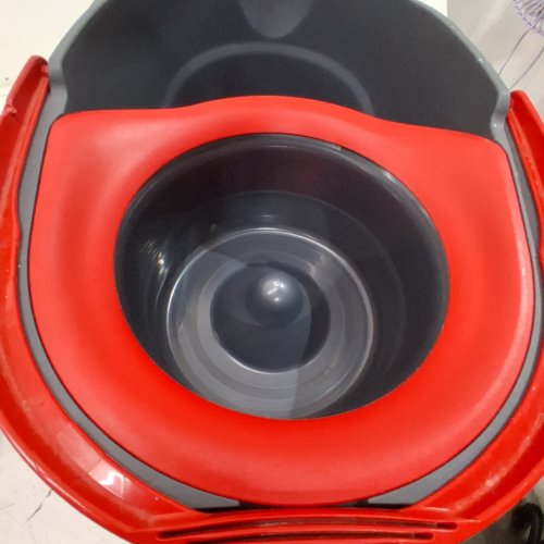 VILEDA EASY WRING RINSE CLEAN SPIN MOP AND BUCKET SYSTEM - 22" TO 36" - BLACK/RED/BLUE - (MODEL: 168467) image 2