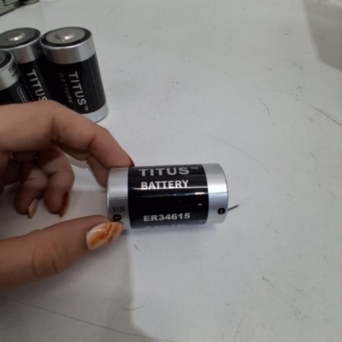 4PK TITUS LITHIUM BATTERIES - D SIZE, 3.6 V, 19000 MAH (MODEL: ER34615) image 2