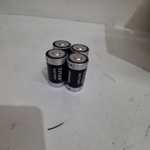 4PK TITUS LITHIUM BATTERIES - D SIZE, 3.6 V, 19000 MAH (MODEL: ER34615) image 3