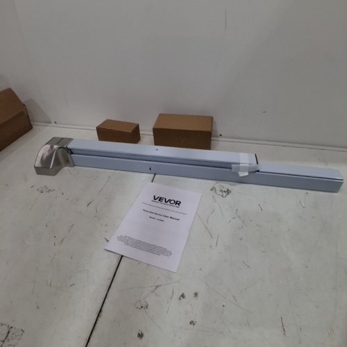 VEVOR - PUSH COMMERCIAL EMERGENCY BAR PANIC EXIT DEVICE - 31.9" X 6" X 2.6" -SILVER - (MODEL: UL600S) image 2