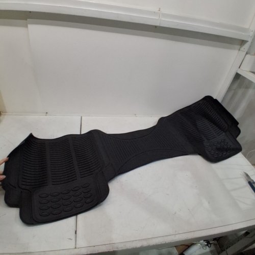 HIGH QUALITY CLIMAPROOF TRIMMABLE NON-SLIP VINYL FLOOR MAT- REAR - BLACK (MODEL: F11306BLACK-REAR) image 3