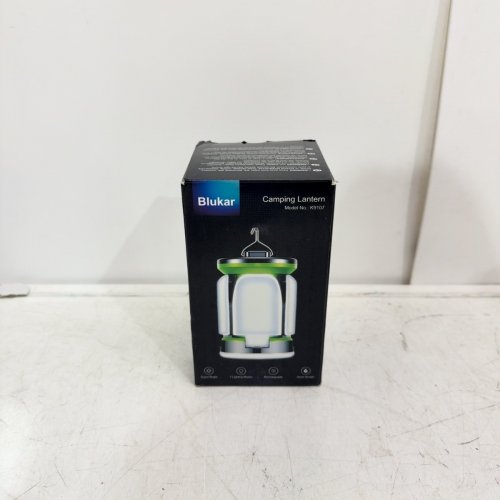 BLUKAR RECHARGEABLE CAMPING LANTERN - 7 LIGHT MODES/60 LED/10+ HOURS BATTERY 5W - GREEN/BLACK image 4