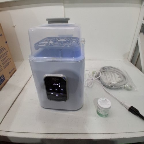 AURAKICH ALL-IN-ONE PRO BABY BOTTLE WASHER / STERILIZER & DRYER - WHITE (MODEL: AUR-BW401-US) image 3