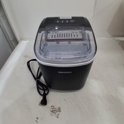 EUHOMY COUNTERTOP ICE MAKER MACHINE - MAKES 26LB/DAY - BLACK (MODEL: IM-06D / IM001-BBL-CAEH) image 3