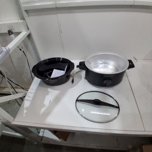 HAMILTON BEACH STAY OR GO PROGRAMMABLE SLOW COOKER - 7 QT - BLACK (MODEL: 33771) image 4