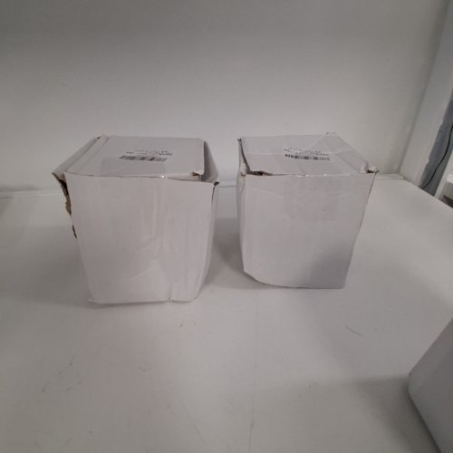 2 DOUBLE WALL GLASS COFFEE CUPS - 300 ML - CLEAR image 3