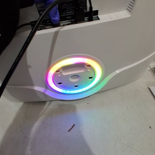 CRUA GAMING CURVED MONITOR FOR GAMING - 120HZ AT 1440P - 60HZ AT 4K - 32" - WHITE (MODEL: CR320A) image 4
