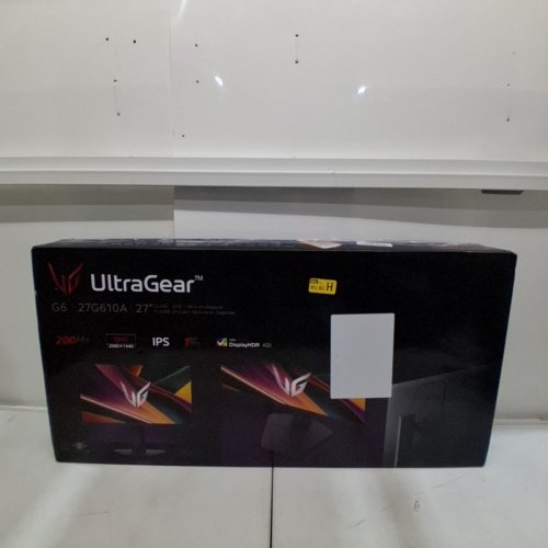 LG ULTRAGEAR GAMING MONITOR WITH QHD (2560 X 1440) / IPS / 200HZ / 1MS / AMD FREESYNC PREMIUM/VESA DISPLAY HDR 400 - 27" - BLACK (MODEL: 27G610A-B) image 11
