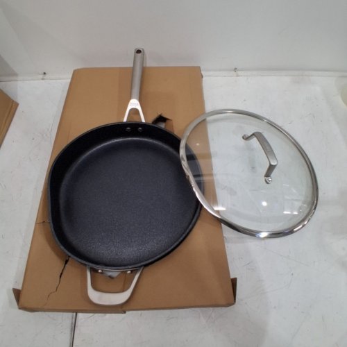NINJA FOODI NEVERSTICK PREMIUM PAN WITH GLASS LID - 4QT - GREY (MODEL: CS0140C) image 4