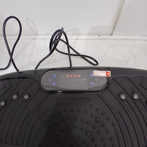 TAEVNO VIBRATION PLATE EXERCISE MACHINE - 23" X 15" - BLACK image 2