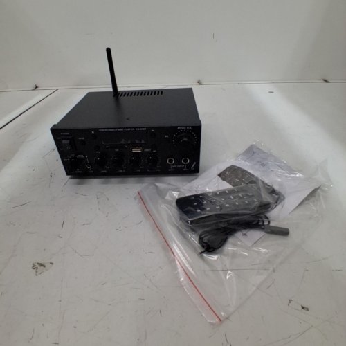 OKANEMOQI AMPLIFIER AUDIO 800W HOME STEREO AMPLIFIER WITH 2 CHANNEL RMS 60WX2 BLUETOOTH 5.0 HIFI MINI AMP WITH ECHO, MIC, USB, SD, AUX FOR HOME/CAR (MODEL: KS-33BT) image 2