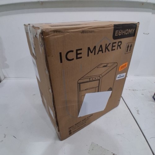 EUHOMY SELF-CLEANING COUNTERTOP NUGGET ICE MAKER - 40LBS/24H - BLACK (MODEL: IM017-NBL-CAEH) image 7
