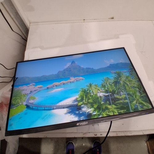 SANSUI ULTRA-SLIM ERGONOMIC COMPUTER MONITOR - 27" 1080P FHD, 120HZ, TILT, EYE CARE, WITH HDMI, VGA, FOR HOME, OFFICE (MODEL: ES-27F2) image 2